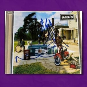 Signed Oasis Be Here Now CD