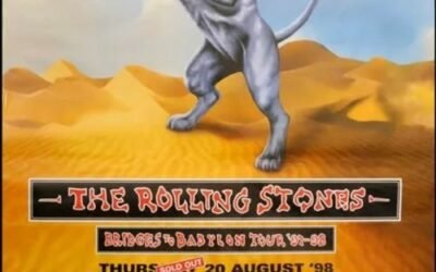 The Rolling Stones Bridges To Babylon Poster