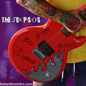 The Sex Pistols Signed Guitar
