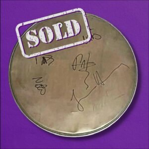 Foo Fighters Sold Drum Skin - Sold