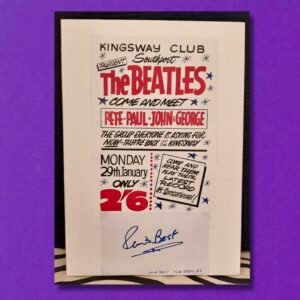 The Beatles Flyer - Music Memorabilia