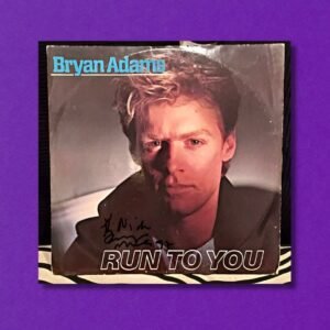 Brian Adams Signed Album Music Memorabilia