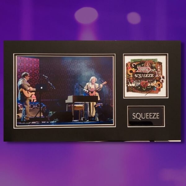 Squeeze Signed CD - Music Memorabilia