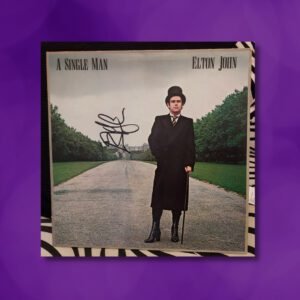 Elto John - A Single Man - Signed Vinyl
