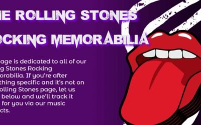 The Rolling Stones Rocking Memorabilia