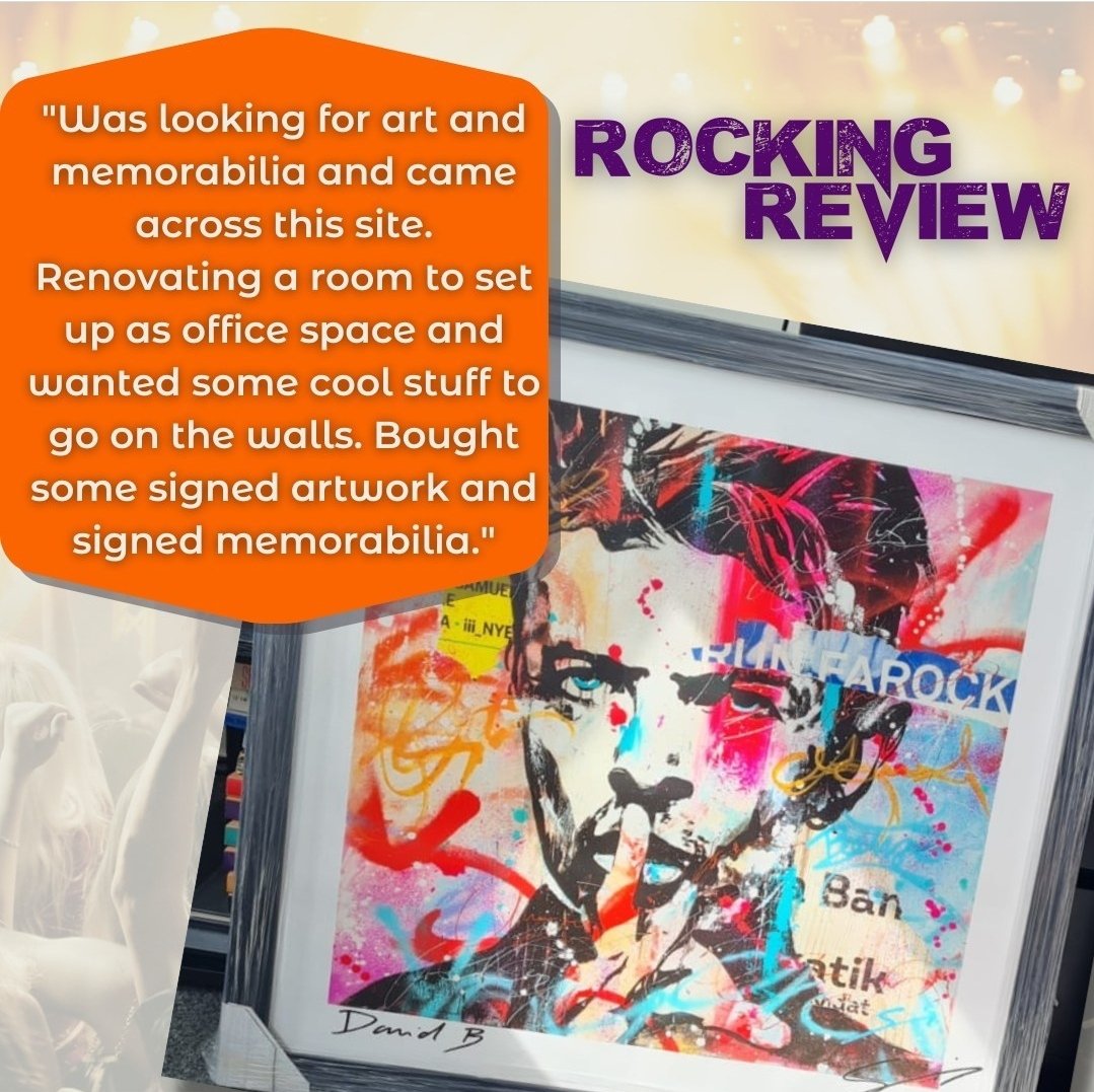 Review of David Bowie Painting