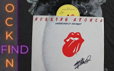 Keith Richards Signed Rolling Stones Vinyl