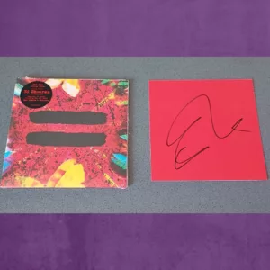 Ed Sheeran CD With Autograph