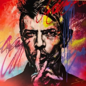 David Bowie Artwork by artist Sergi Mestres