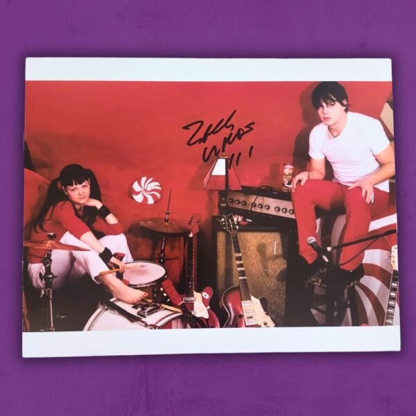 The White Stripes Photo signed by Jack White