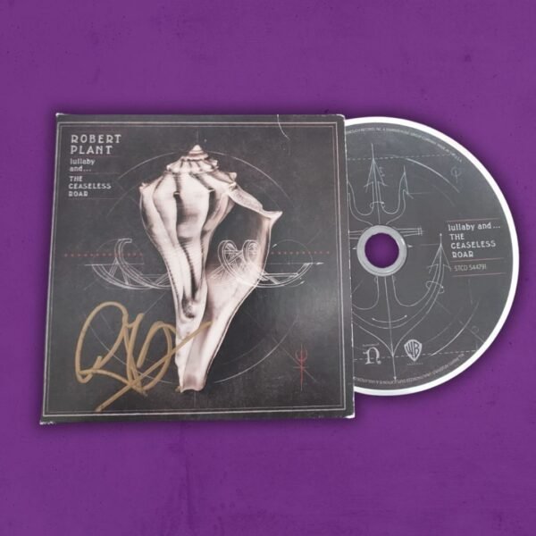 Robert Plant Hand Signed CD